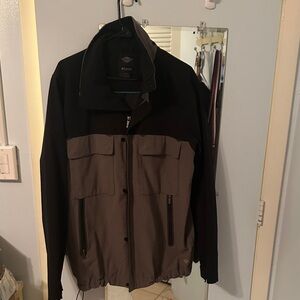 Columbia Men's Black and Dark Gray Jacket